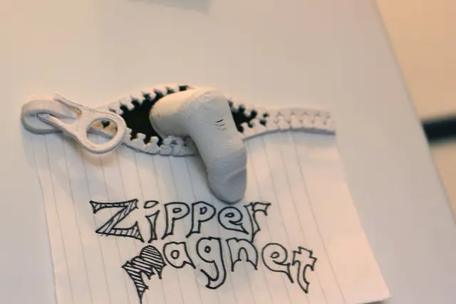 Zipper Magnet — modelo 3D