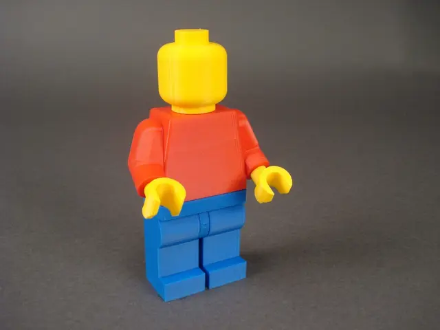 Blank Giant Minifig — modelo 3D