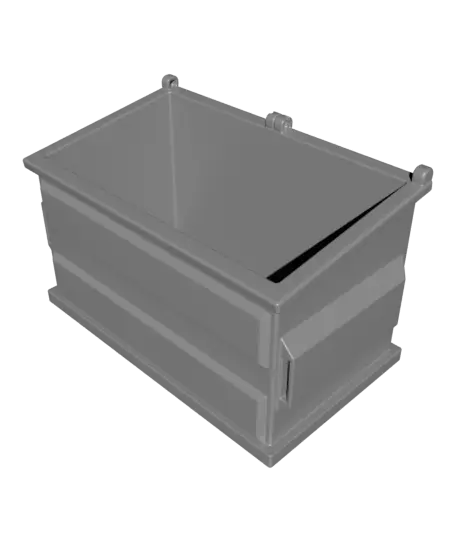 Mini Desktop Dumpster — modelo 3D