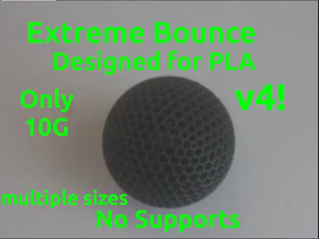 The Ultimate High Preformance Airless ball (No Supports!) — modelo 3D