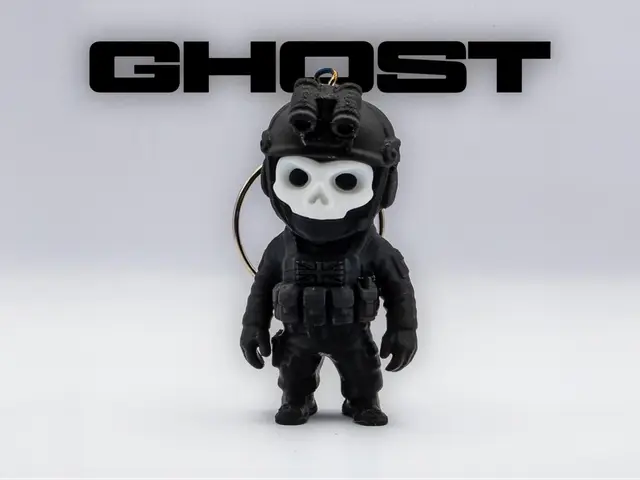 Ghost – Gamer Mini Figure — modelo 3D