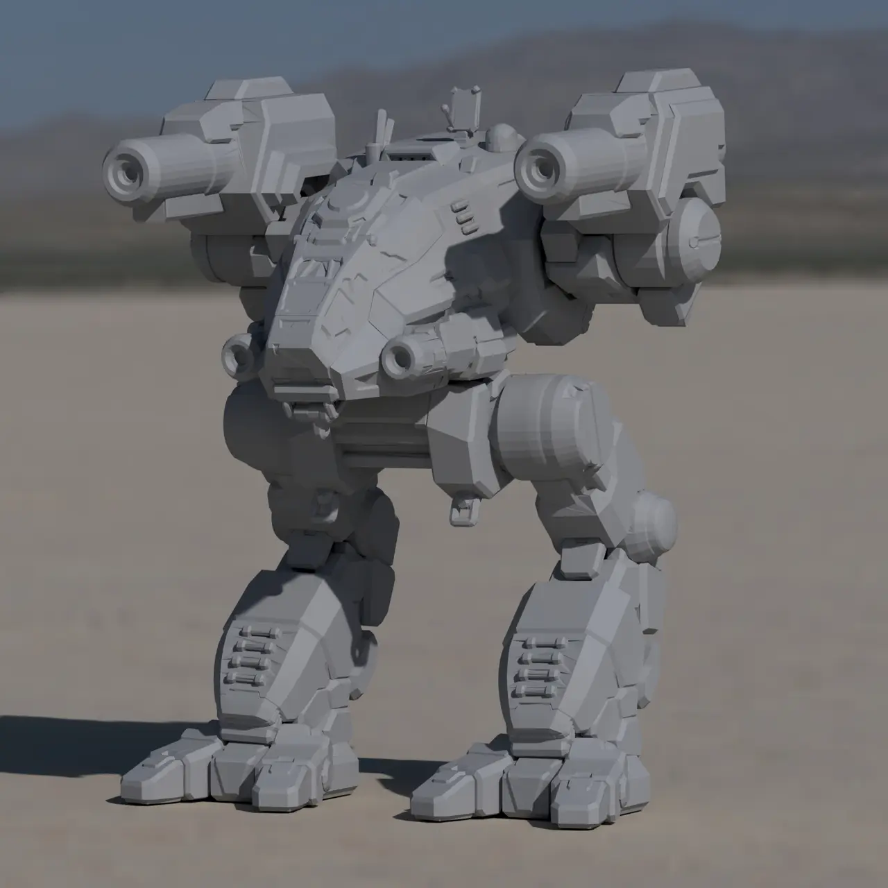 CPLT-K2 Catapult for Battletech — modelo 3D