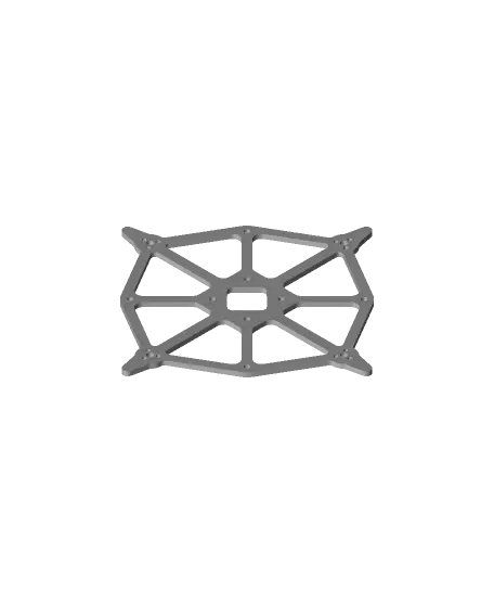 MicroDrone 2s 3D printed Frame — modelo 3D