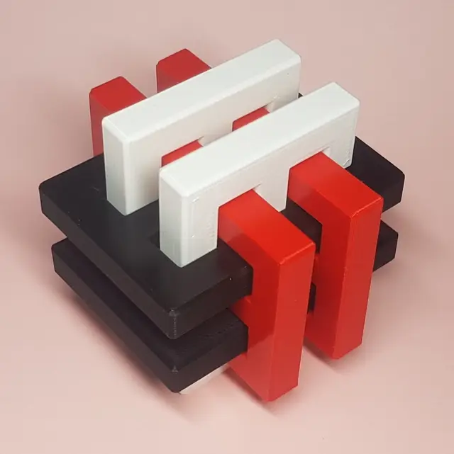 Gordian's Knot 3D Puzzle — modelo 3D