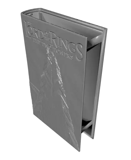 The Two Towers - Book Litho — modelo 3D