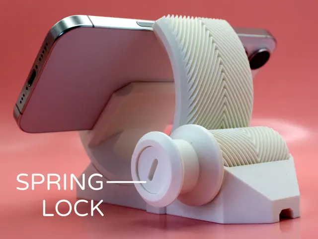 Phone Stand Herringbone Edge by Pork3D.com — modelo 3D
