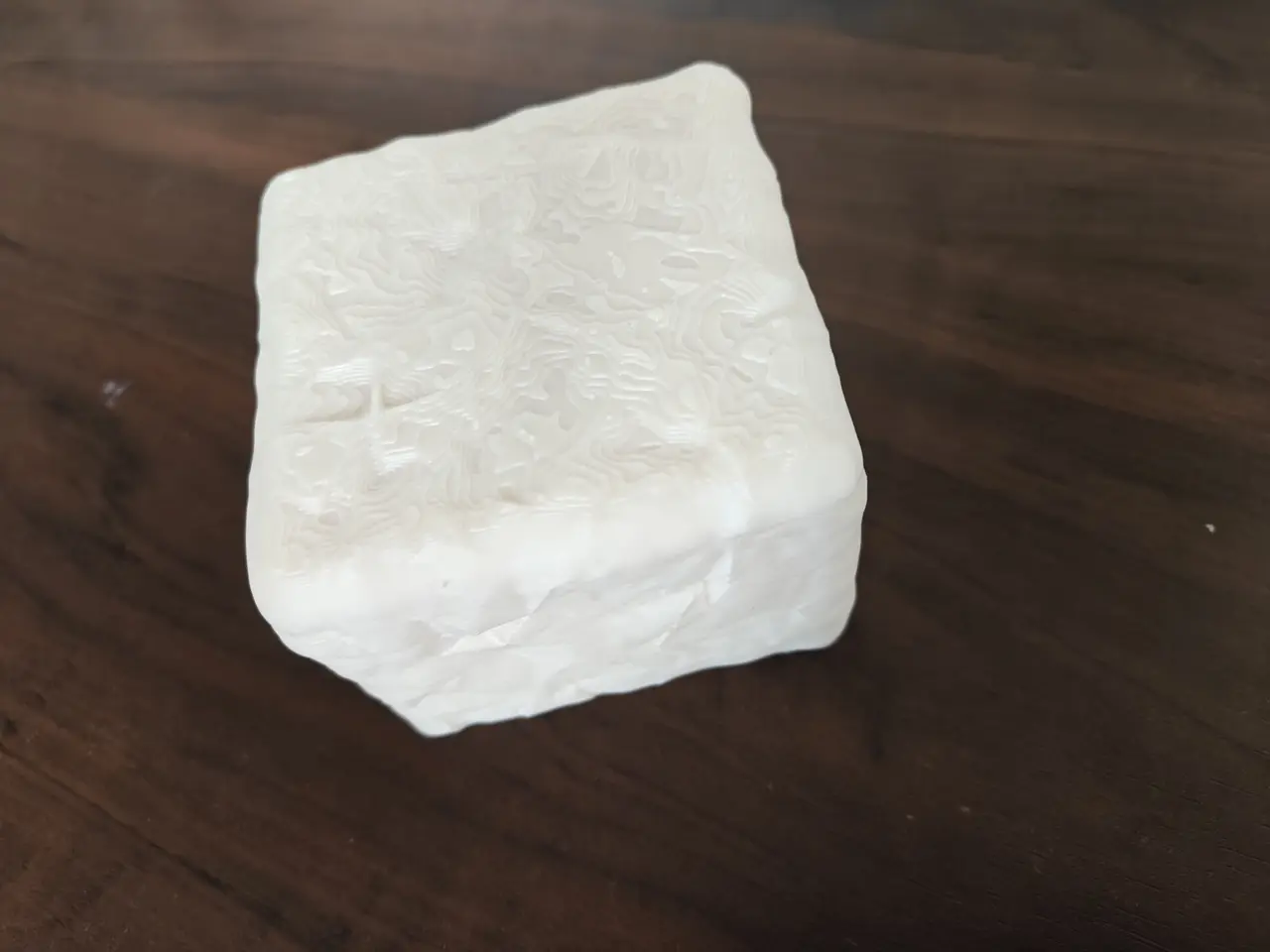 Crumpled Paper Box — Magnetic Lid — modelo 3D