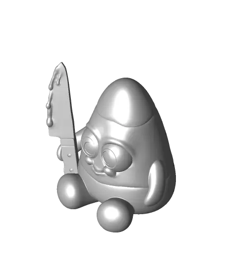 Cute Murder Corn — modelo 3D