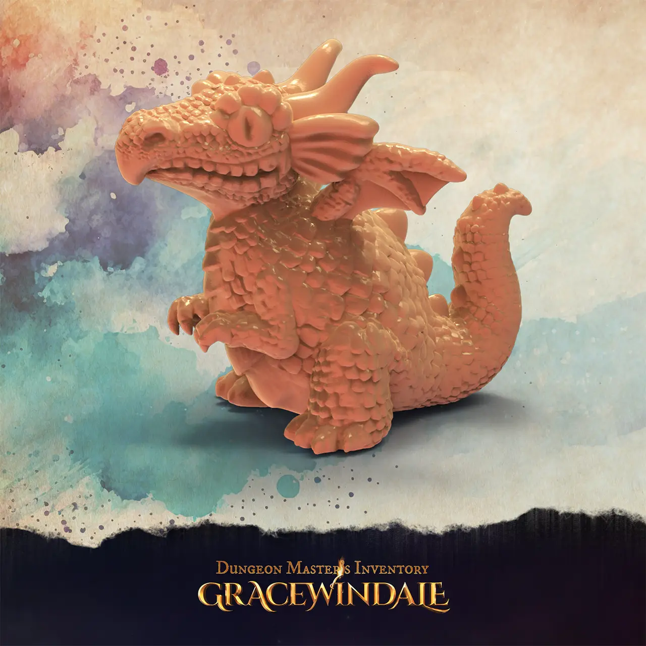 Little Dragon — modelo 3D