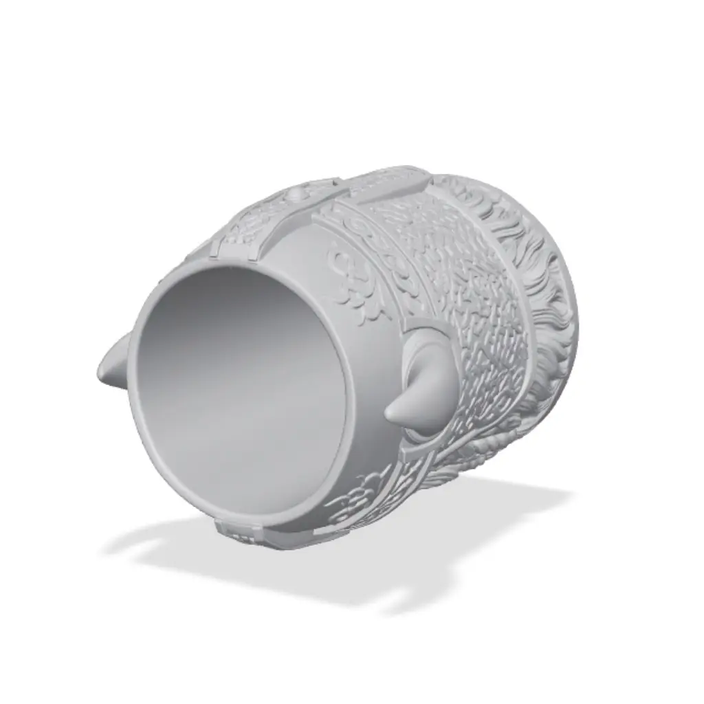 Viking Warrior Pen Holder — modelo 3D