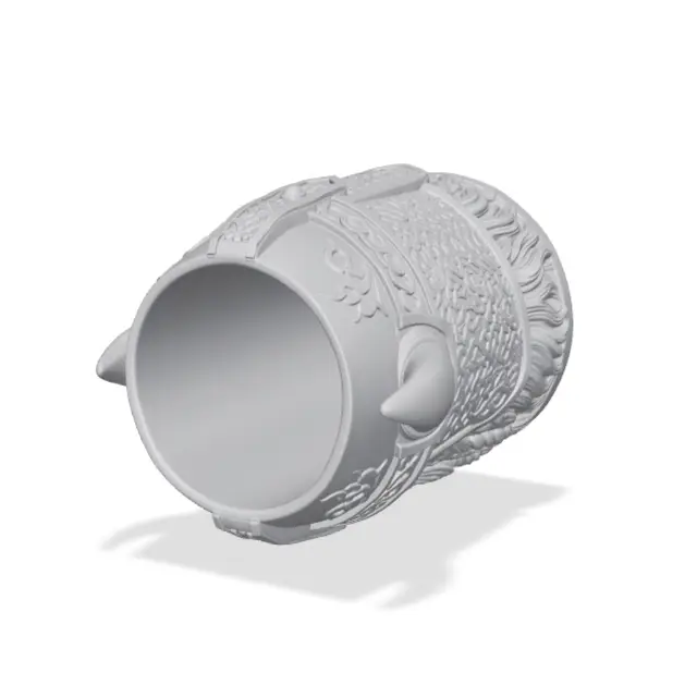 Viking Warrior Pen Holder — modelo 3D