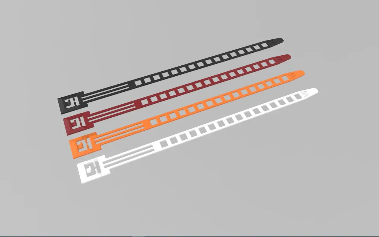 Reusable Zip Tie — modelo 3D