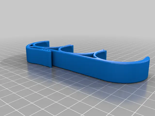Golf Ball Belt Clip (3 balls version) — modelo 3D