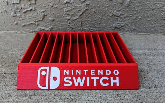 Nintendo Switch Game Case Holder — modelo 3D