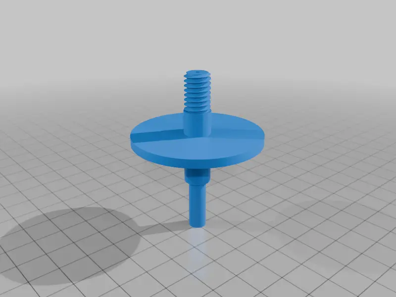 Hardie irrigation valve flow control stem — modelo 3D