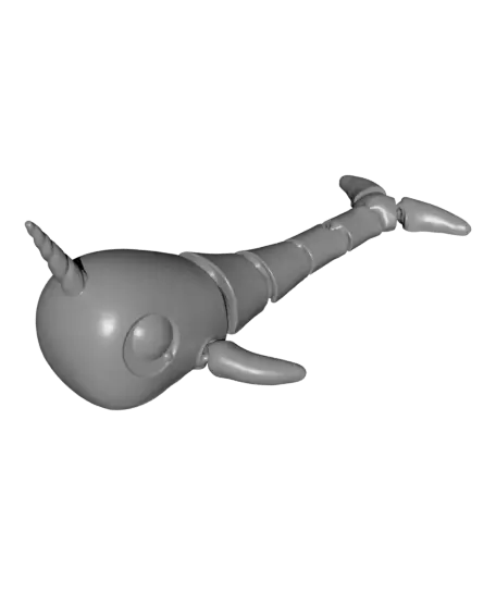 Flexi Narwhal — modelo 3D
