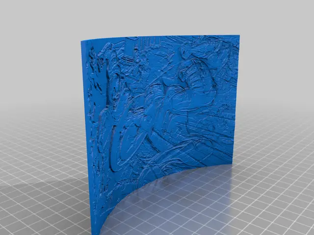Lithophane Marvel CivilWar — modelo 3D