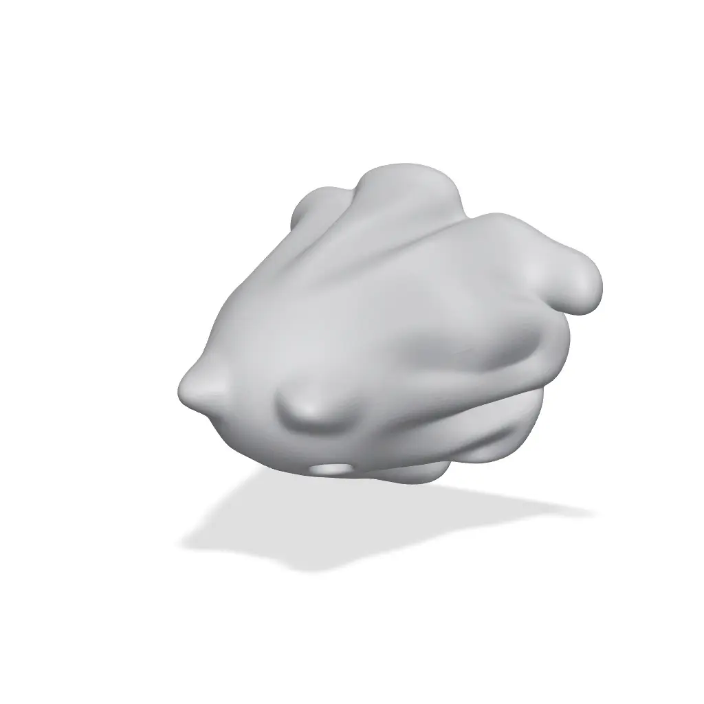 Cozy Cat Ghost | Halloween Desk Buddy — modelo 3D