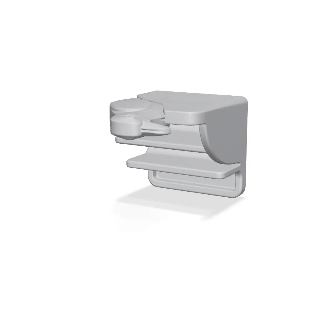 Crow Desk Organizer - Pen and Letter Holder — modelo 3D
