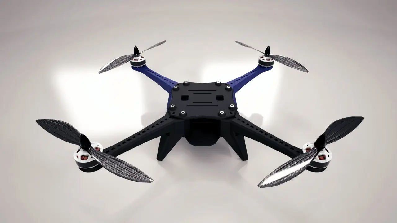 Garud-500 DIY Drone — modelo 3D
