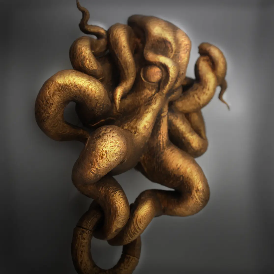 Octopus Door knocker / Hook — modelo 3D