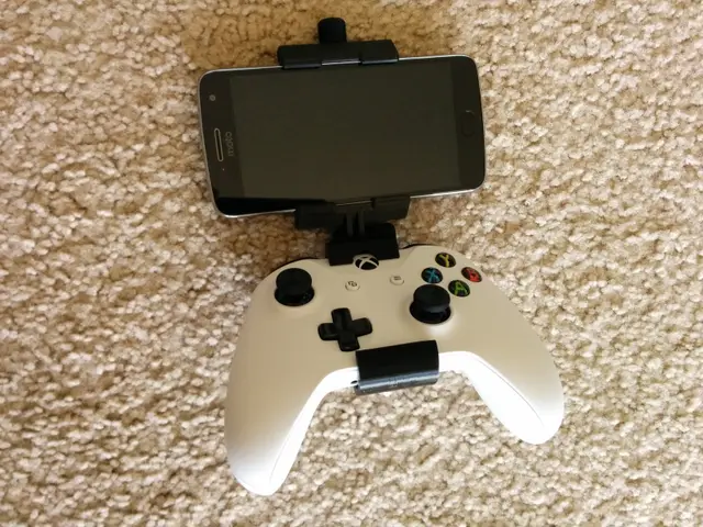 Xbox One S Controller Phone Mount with Modular Mounting System — modelo 3D