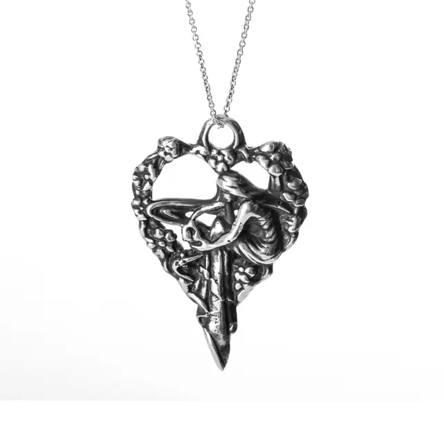 Maiden Of the Heart - Pendant - Valentines comp entry — modelo 3D