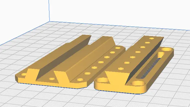 GEPRC mark 4 modular under rail — modelo 3D