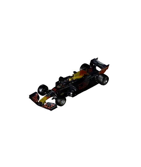 F1 max verstappen 33 — modelo 3D