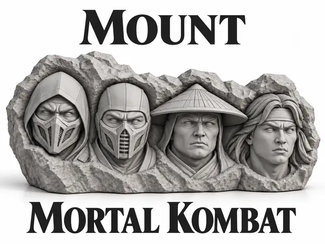 Mount Mortal Kombat — modelo 3D