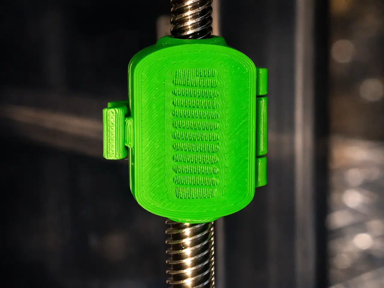 Threaded rod cleaner — modelo 3D