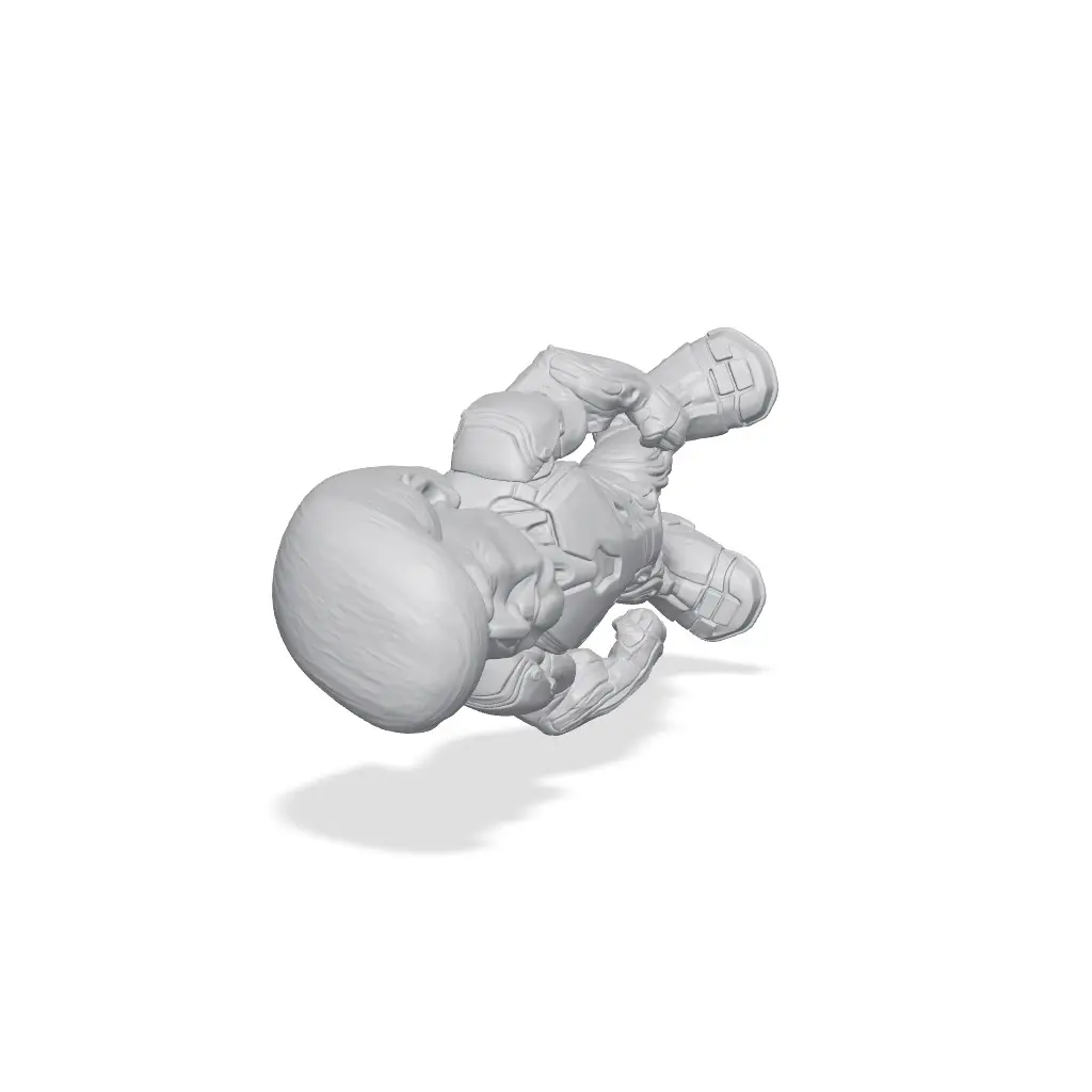 Donald Trump as Iron Man | Multicolour & Single Colour — modelo 3D