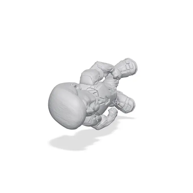 Donald Trump as Iron Man | Multicolour & Single Colour — modelo 3D