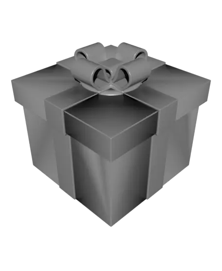 Gift Box #1 Print-In-Place — modelo 3D
