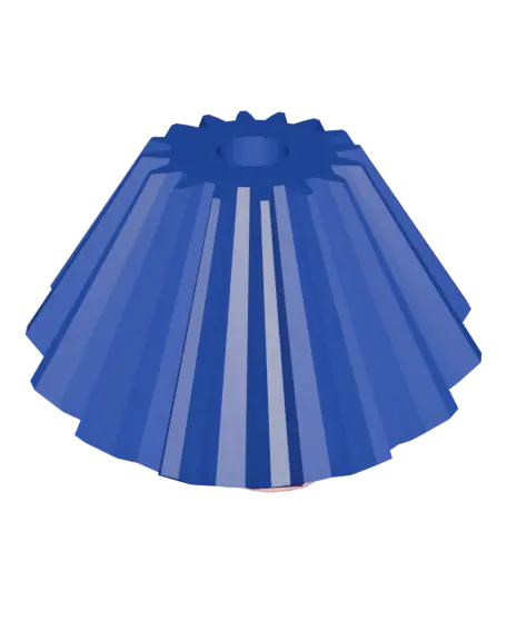 Sakura Egg Gear Fidget — modelo 3D