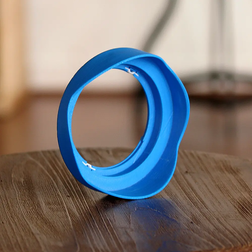 Lens Hood compatible with Canon 17-40 f4 — modelo 3D