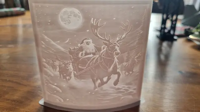 Christmas card — modelo 3D