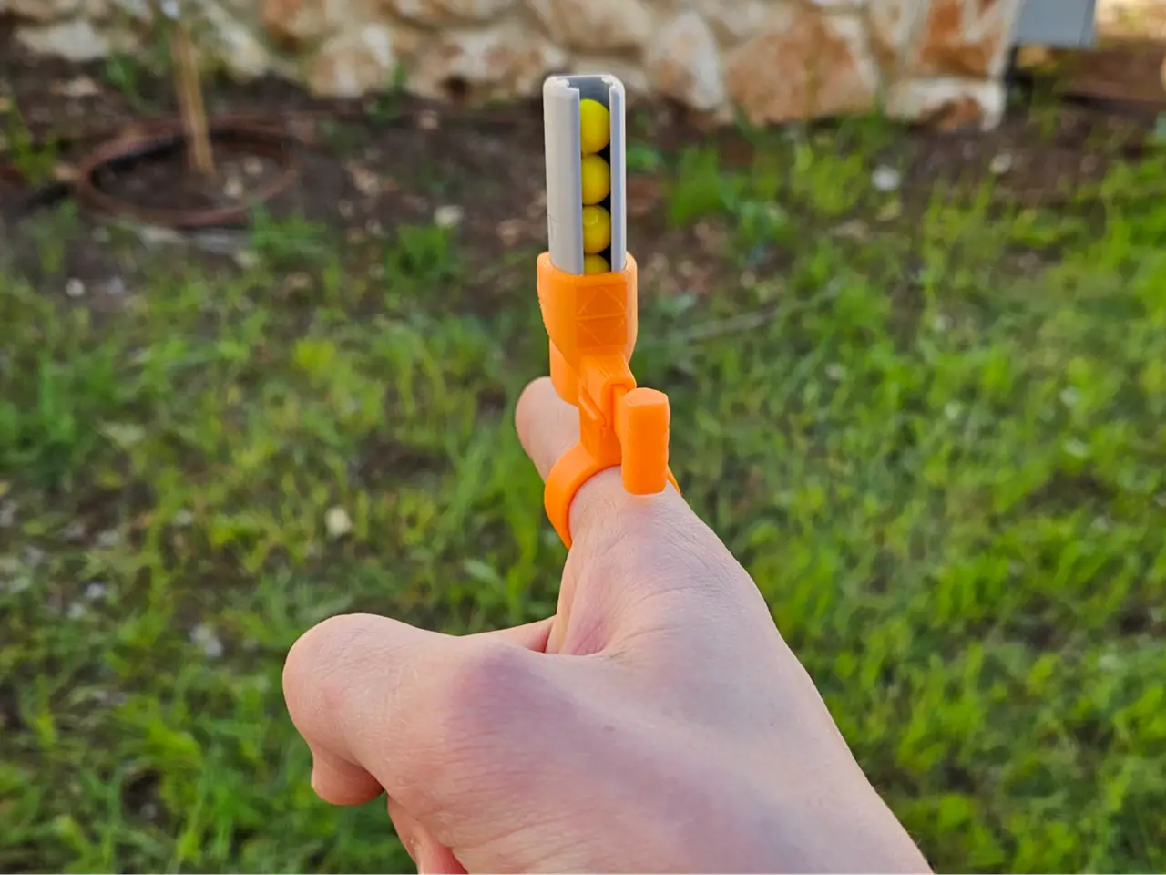 5-15 Shot Mini-Finger Blaster — modelo 3D