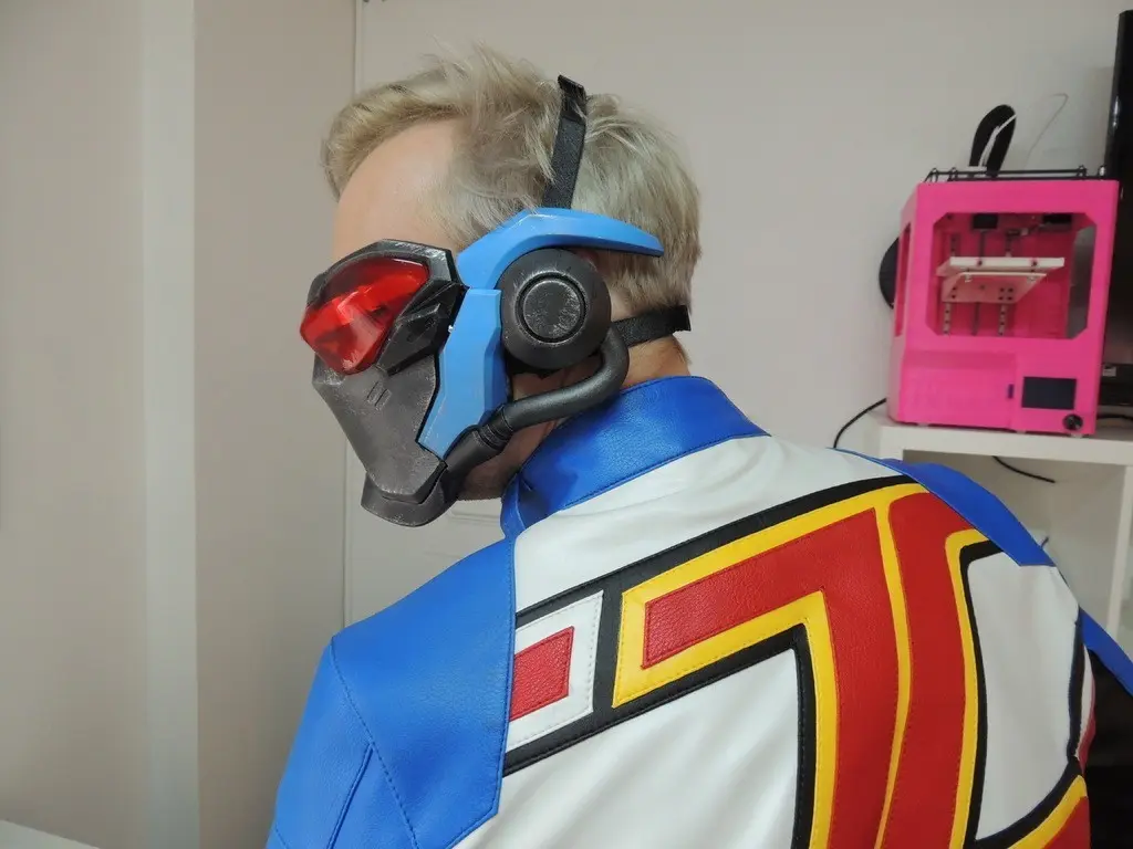 Soldier: 76 Helmet — modelo 3D