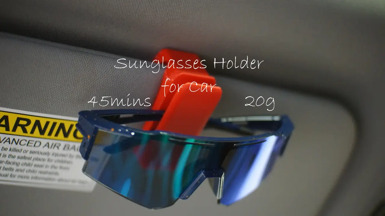 Sunglasses Holder for Car — modelo 3D
