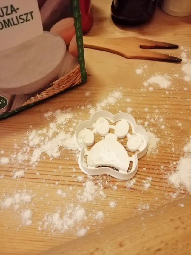 Dog Footprint Cookie Cutter — modelo 3D