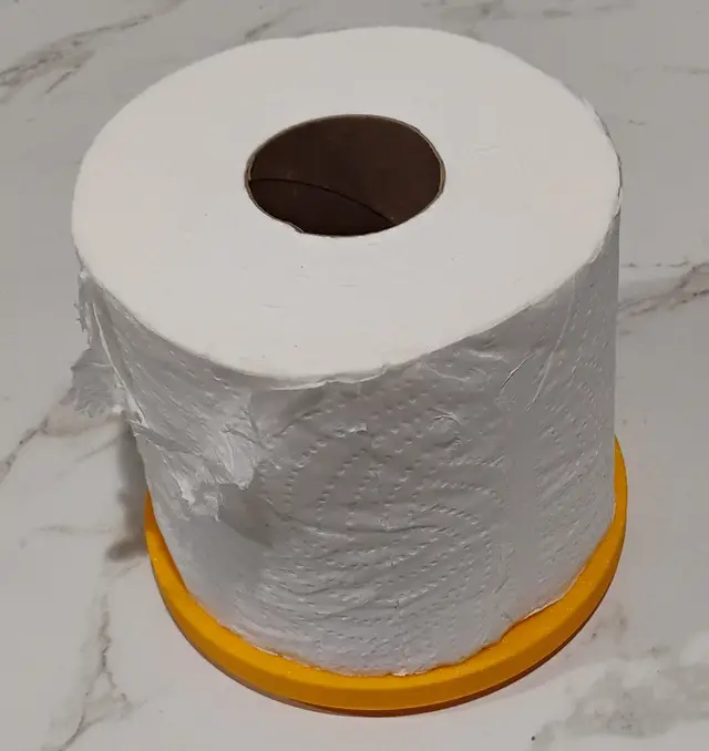 Toilet paper roll stand — modelo 3D