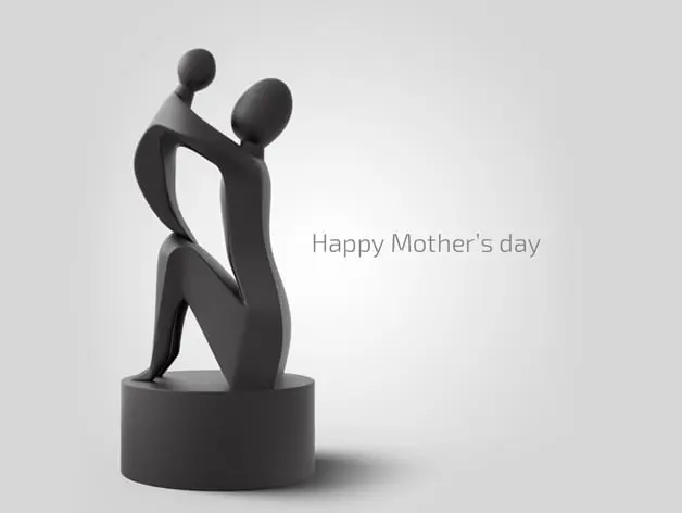 Mother's Day Sculpture — modelo 3D