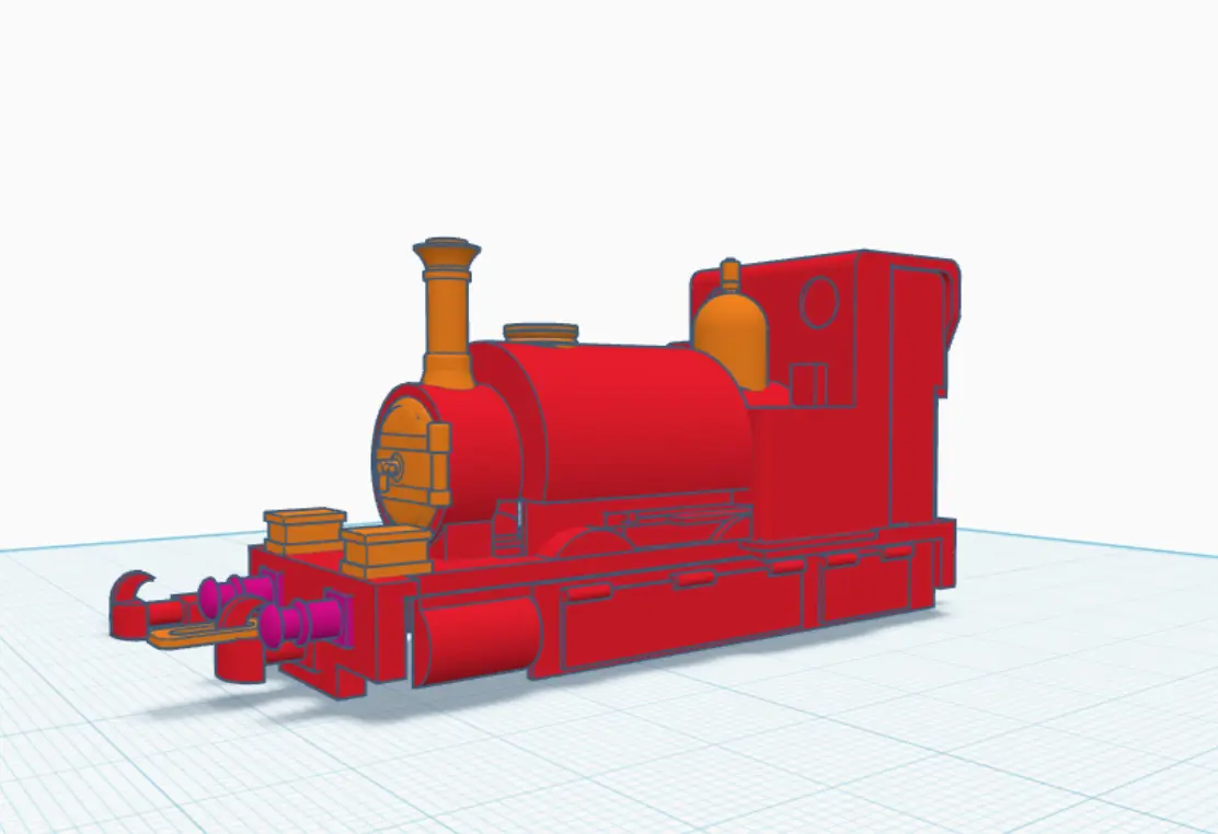 009 TV series Skarloey — modelo 3D