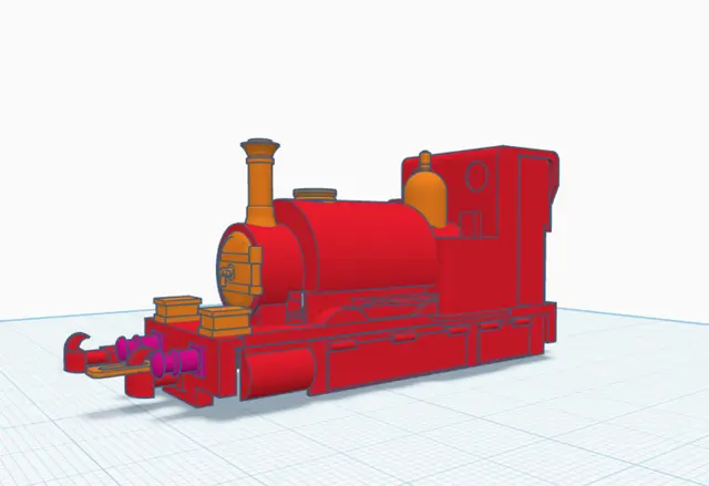 009 TV series Skarloey — modelo 3D