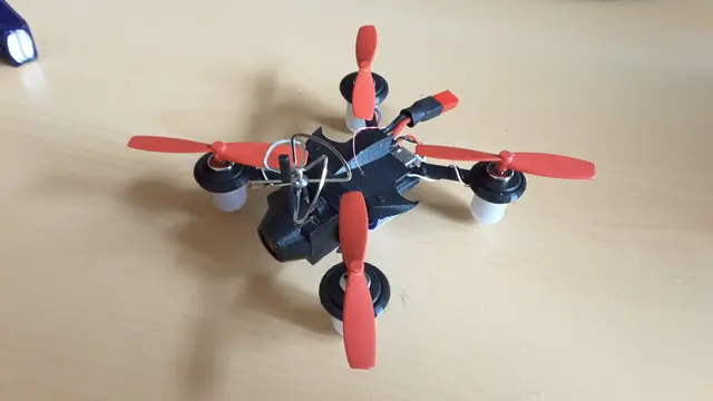 Micro Quad-racer 2S 90mm polycarbonate — modelo 3D