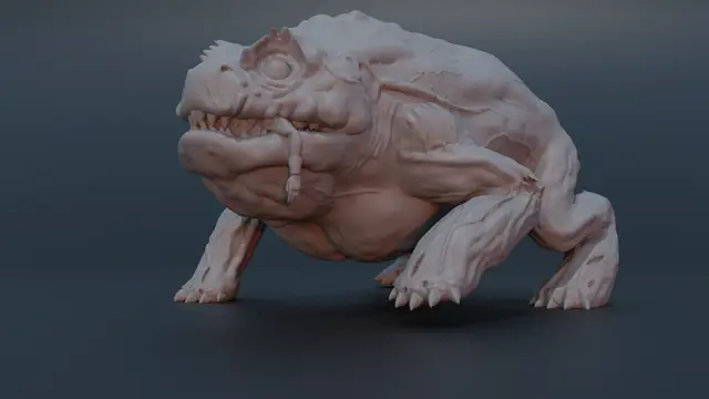 The Gitrog Monster — modelo 3D