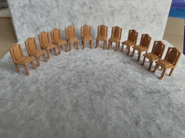 3D-modeled chair. (Movie: The Twelve Chairs) — modelo 3D
