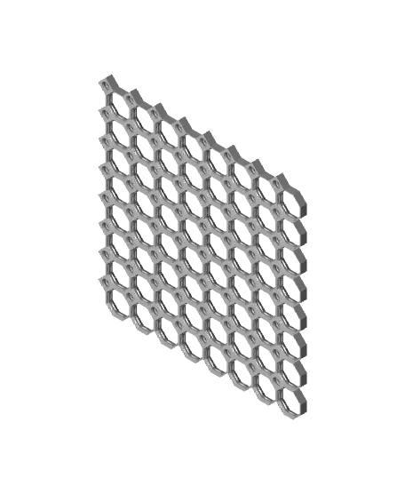 8x8 MU - Center Grid Interfitted - MultiBoard Octagon Plate — modelo 3D