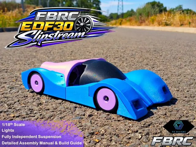 FBRC 1/18 Scale EDF30 Slipstream — modelo 3D